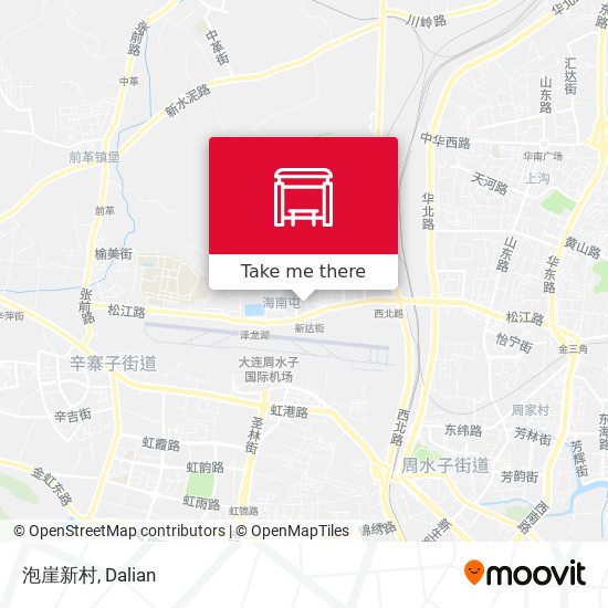 泡崖新村 map