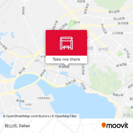 鞍山街 map