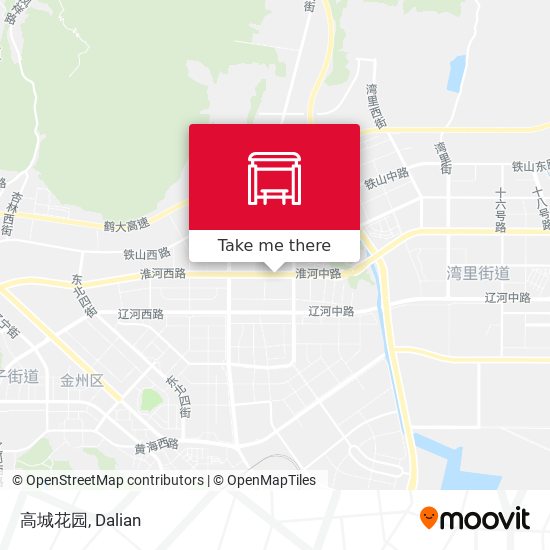 高城花园 map
