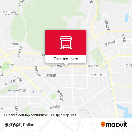 淮河西路 map