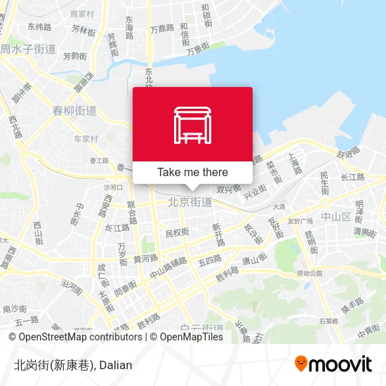 北岗街(新康巷) map