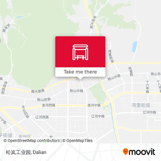 松岚工业园 map