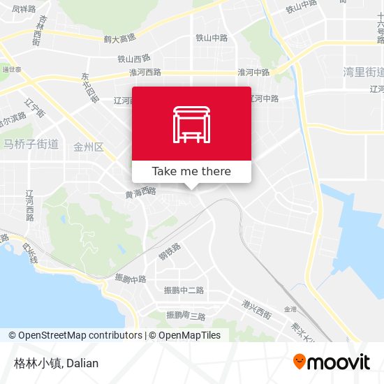 格林小镇 map