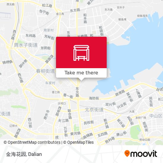 金海花园 map