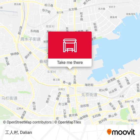工人村 map