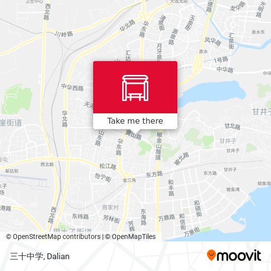 三十中学 map