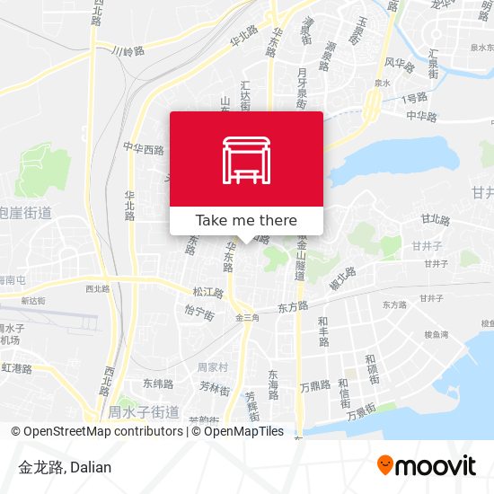 金龙路 map