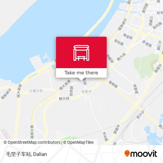 毛茔子车站 map