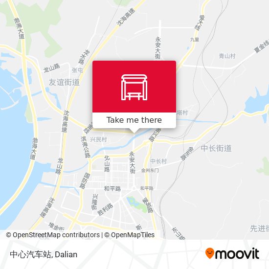 中心汽车站 map