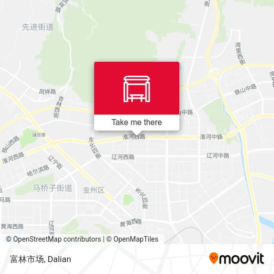 富林市场 map