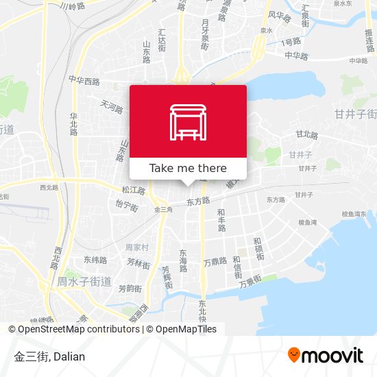 金三街 map