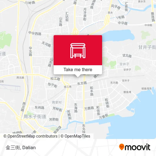 金三街 map