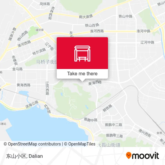东山小区 map