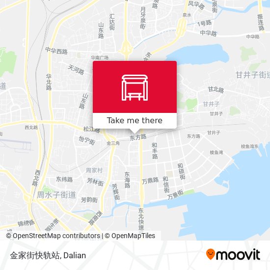 金家街快轨站 map
