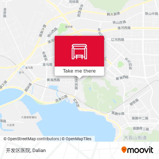 开发区医院 map