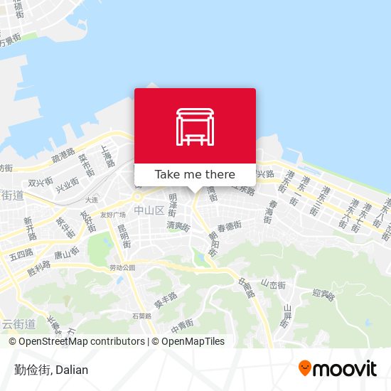 勤俭街 map