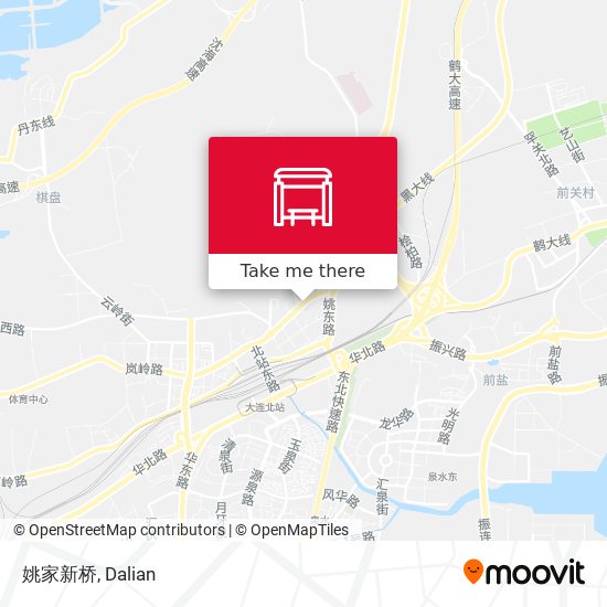 姚家新桥 map