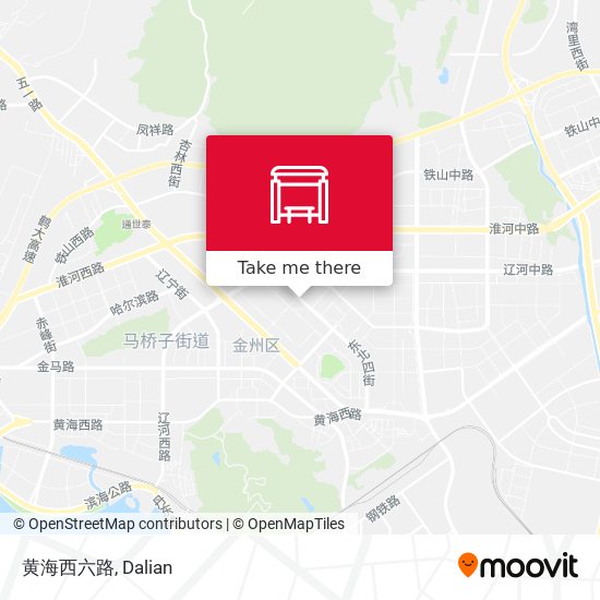 黄海西六路 map