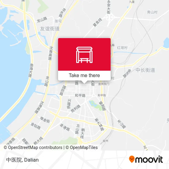 中医院 map