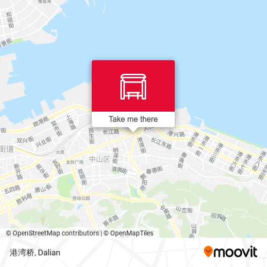 港湾桥 map