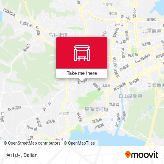 台山村 map