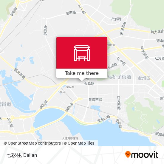 七彩柱 map