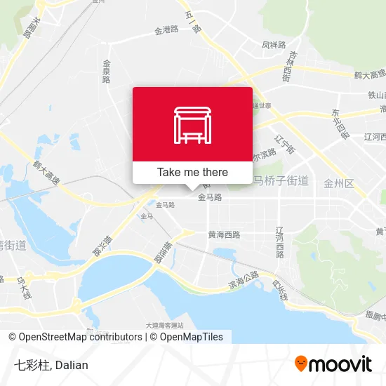 七彩柱 map