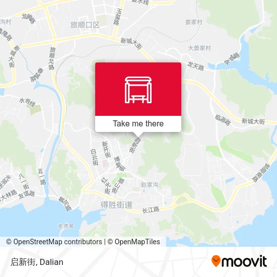启新街 map