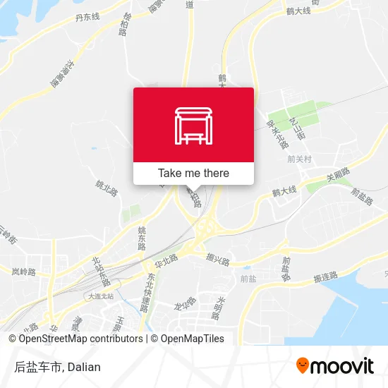 后盐车市 map