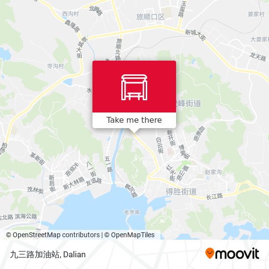 九三路加油站 map