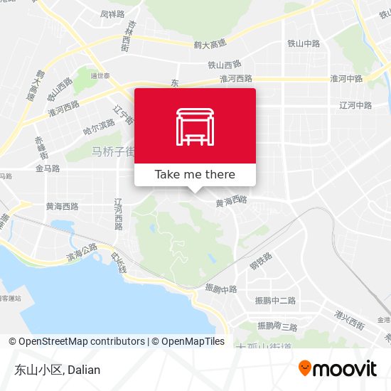 东山小区 map