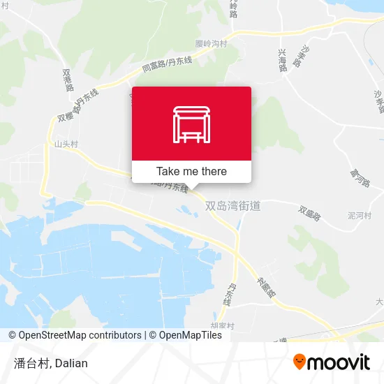 潘台村 map