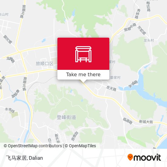 飞马家居 map