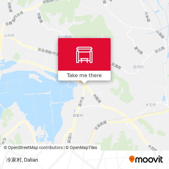 冷家村 map