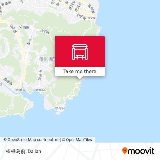 棒棰岛前 map