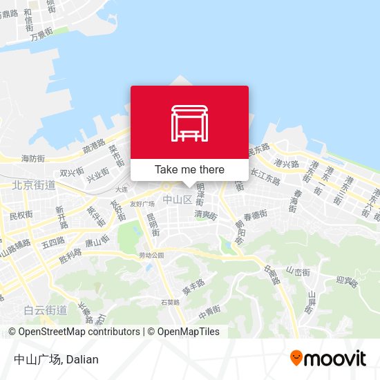 中山广场 map