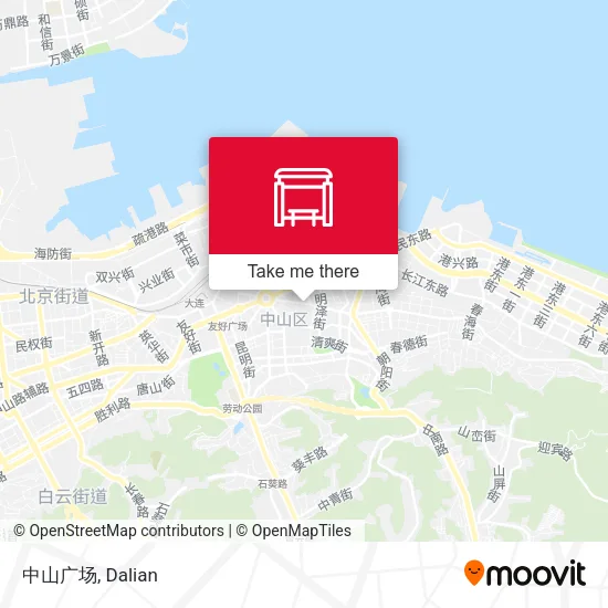 中山广场 map