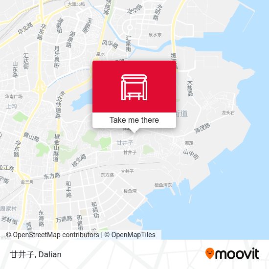 甘井子 map
