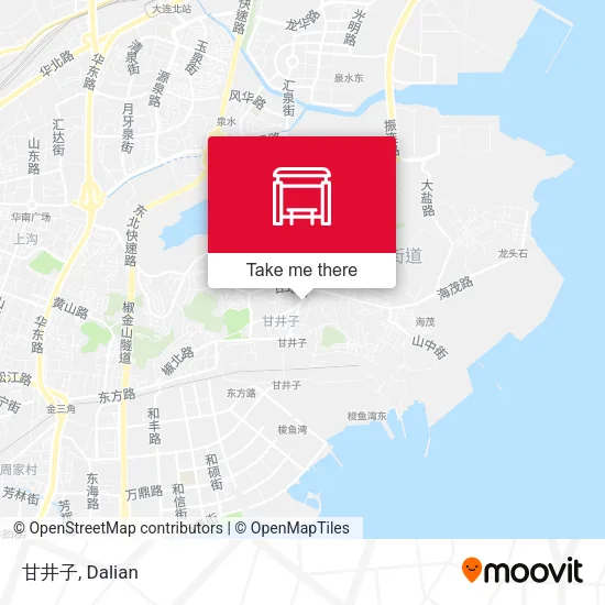 甘井子 map