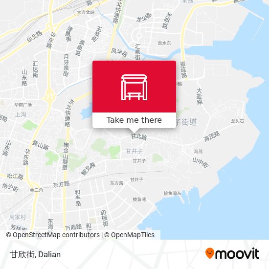 甘欣街 map