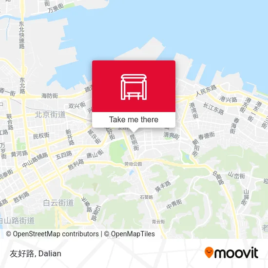 友好路 map