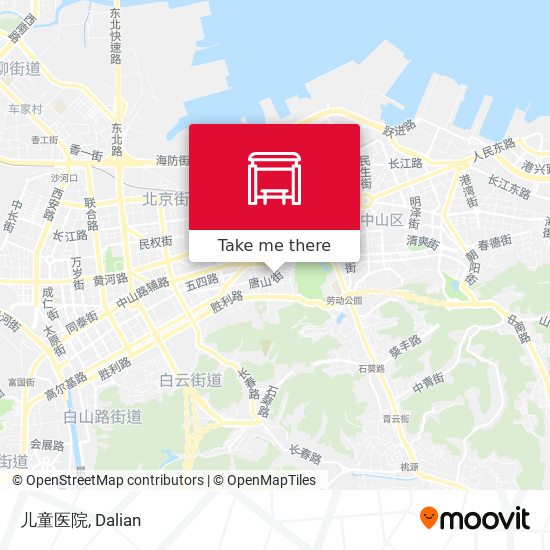 儿童医院 map