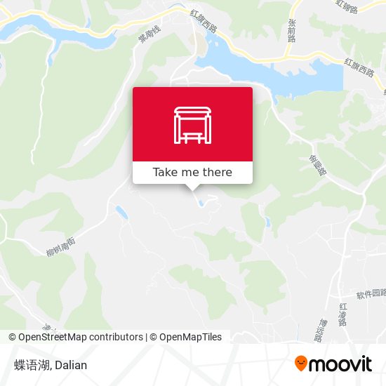 蝶语湖 map