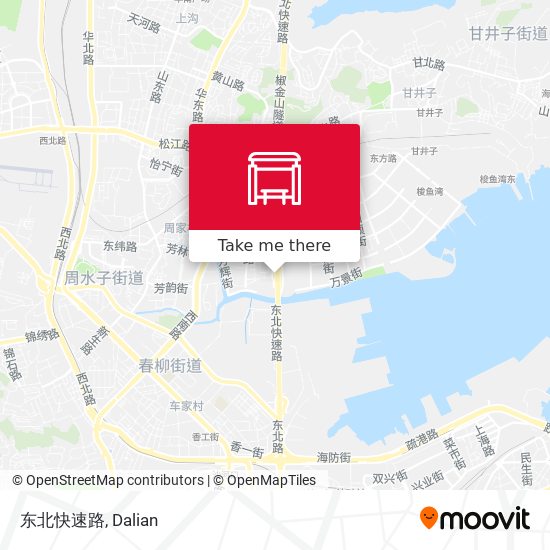 东北快速路 map