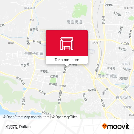 虹港路 map