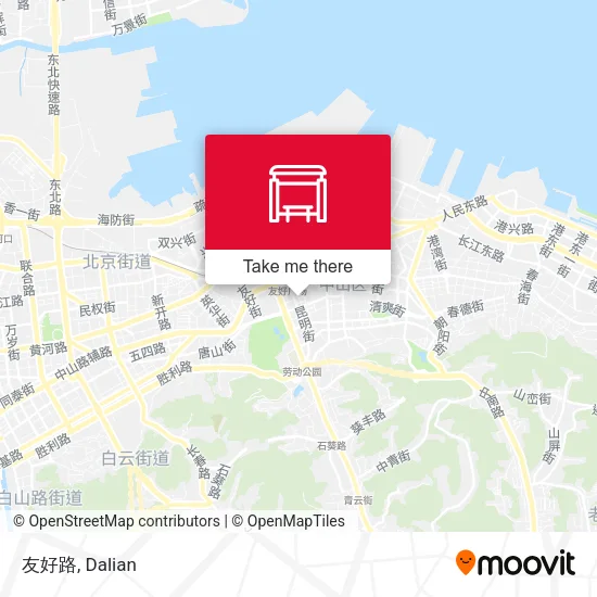 友好路 map