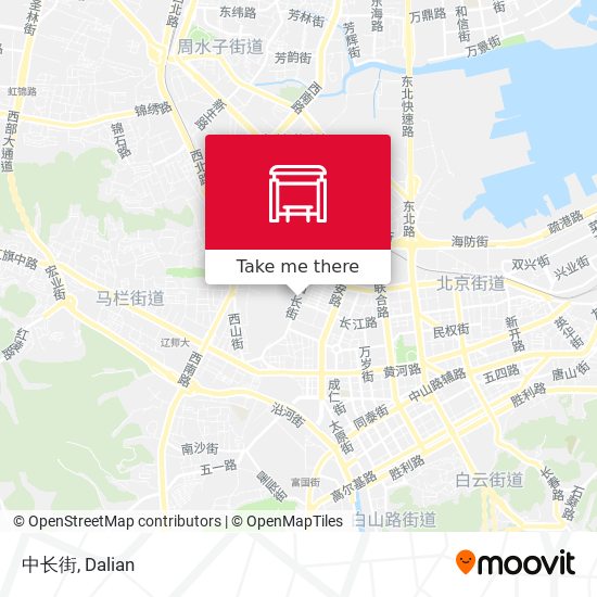 中长街 map