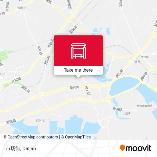 市场街 map