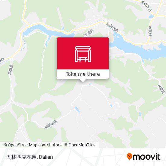 奥林匹克花园 map
