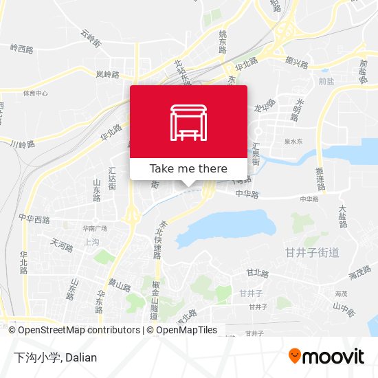 下沟小学 map